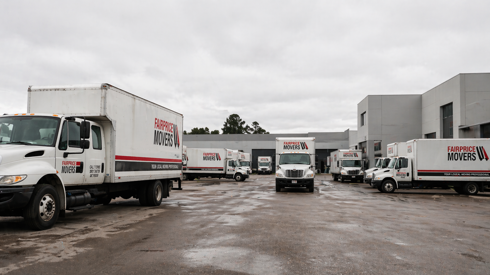 FairPrice Movers truck yard